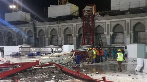 Saudi King Vows Inquiry Into Deadly Crane Collapse At Meccas Grand Mosque