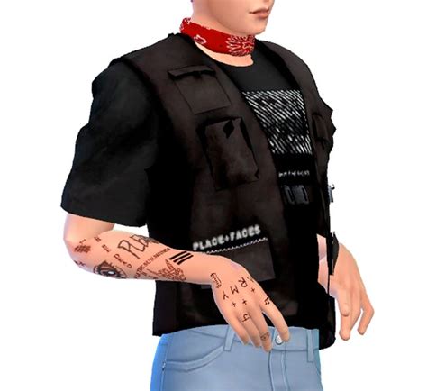 The Sims 4 Jungkook Arm Tattoo In 2021 Sims 4 Sims Sims 4 Mm