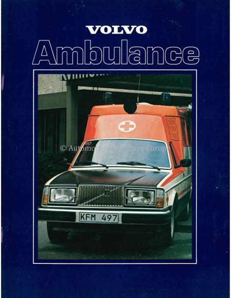 1979 Volvo Ambulance Brochure English