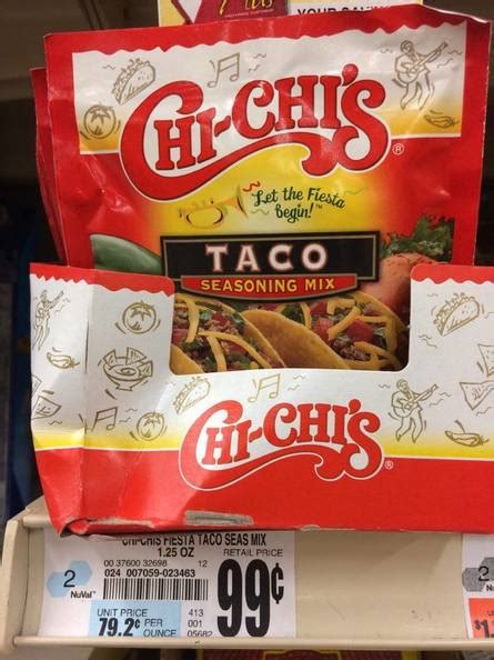 Free Chi Chis Seasoning At Tops Starting 1 7 After Print Doubler