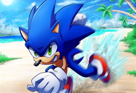 Seaside Run By Kelskora Running Drawing Top Imagem Classic Sonic