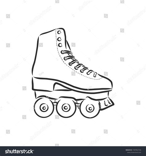 5456 Roller Skates Drawing Images Stock Photos And Vectors Shutterstock