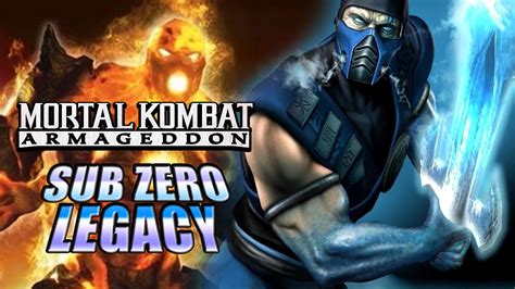 Sub Zero Mortal Kombat Armageddon