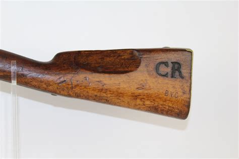 French Mutzig Arsenal Model 1822 Flintlock Musket Candr Antique 014