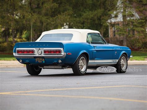 1968 Shelby Gt500 Kr Convertible Motor City 2015 Rm Auctions