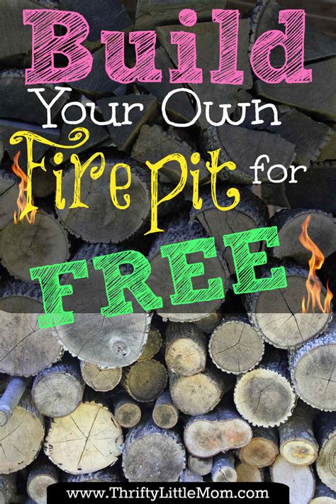 How to build a fire pit lowes. Build Your Own Backyard Fire Pit Using Free Materials ...