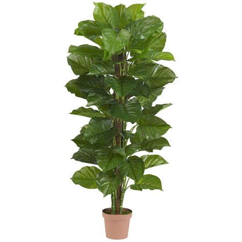 63 Large Leaf Philodendron Silk Plant Real Touch Silk Specialties