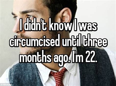 Men On Whisper Reveal How They Really Feel About Circumcision Daily