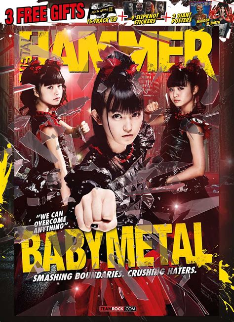 Here It Is Babymetaljapan Star On The Next Hammer Cover In 3d The