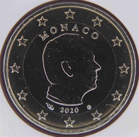 Monaco 1 Euro 2020 Pieces Eurotv Le Catalogue En Ligne Des Monnaies