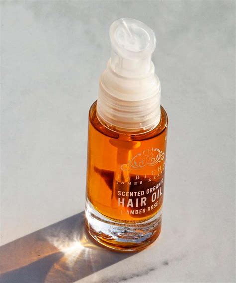 Tabitha James Kraan Organic Hair Oil With Amber Rose To Smooth