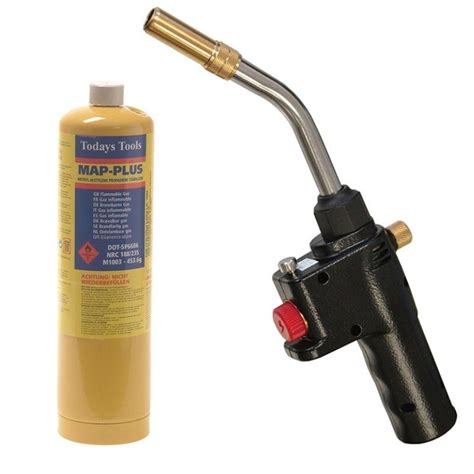 Quick Pro Auto Power Gas Blow Torch Welding Soldering Brazing Cylinder