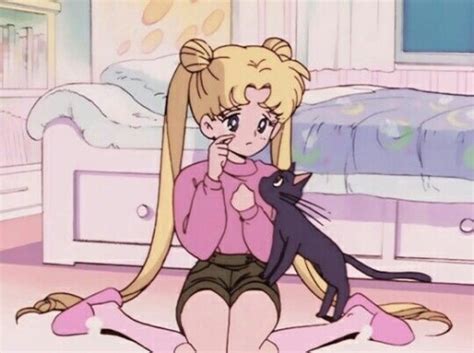 Sad Sailor Moon Aesthetic Wallpaper Pin En Anime Explore Theotaku