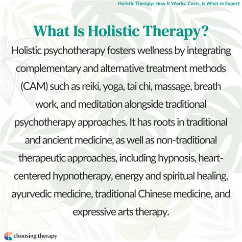 What Is Holistic Therapy