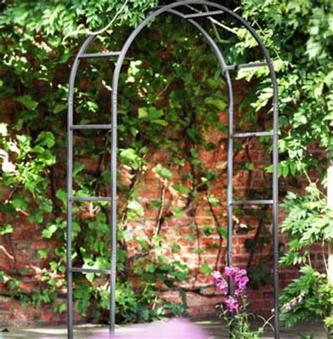 Black Metal Garden Arch Uk Garden Design Ideas