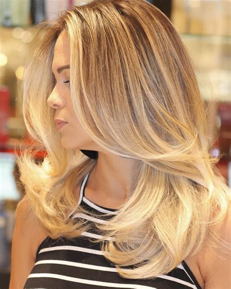 Warm Blonde Hair With Smooth Caramel Tones Ramon Silva Created This