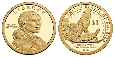 Us dollar for malaysian ringgit. 2013 S Sacagawea Dollars Treaty With The Delawares 1778 ...