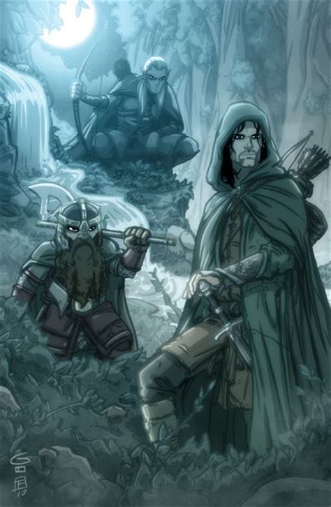 Aragorn Legolas And Gimli Run The A Song Of Ice And Fire Gauntlet