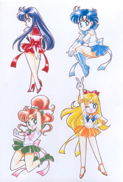 Bishoujo Senshi Sailor Moon Original Picture Collection Vol Iv Manga Style Marinero Manga