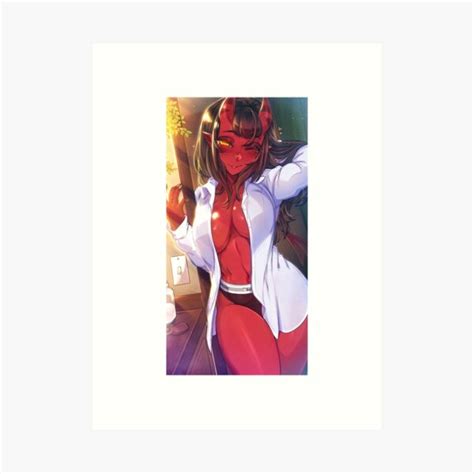 Meru The Succubus Beautiful Art Print For Sale By Teenagelegacy Redbubble