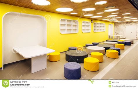 Modern School Interior Stock Photo Image 43312736