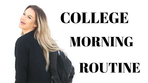 College Morning Routine 2016 Youtube