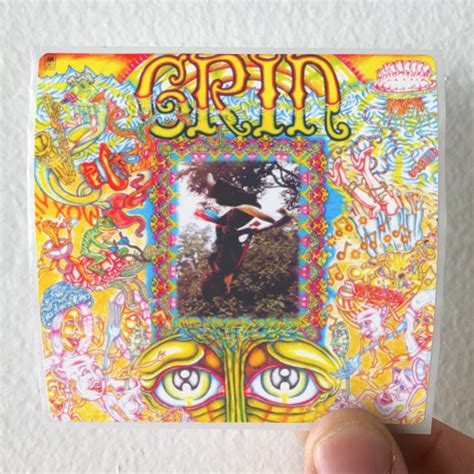 Grin Gone Crazy Album Cover Sticker
