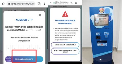 Cara Tukar No Telefon Kwsp