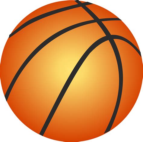 Black And White Basketball Clipart Clipart Best