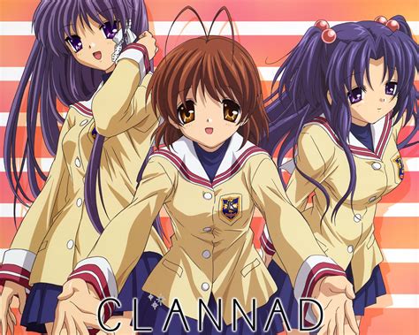 Download Nagisa Furukawa Kotomi Ichinose Kyou Fujibayashi Anime Clannad