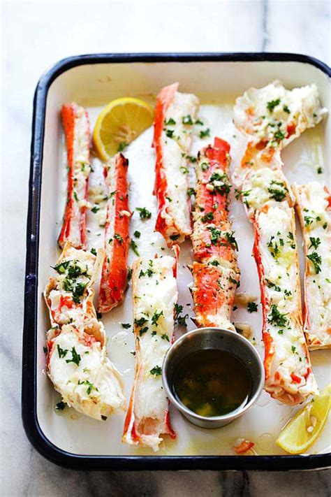 Garlic Lemon Butter Crab Legs Recipe Best Crafts And Recipes