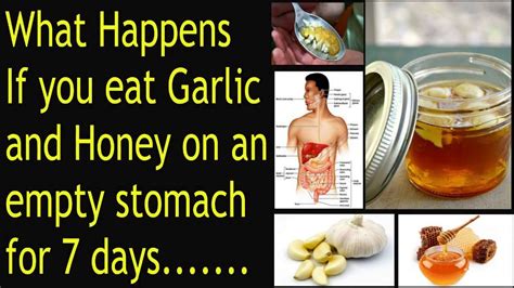 What happens when you drink apple cider vinegar and honey water on an empty stomach in the morning 2021, may. What happens if you Eat Garlic and Honey on an Empty ...
