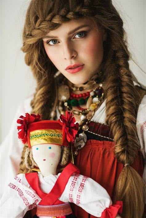 Russian Hairstyles Traditional Hairstyle Russian Fashion