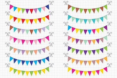 Bunting Banners Clipart Party Bunting Banner Clipart Banner Flag