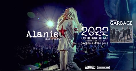 Alanis Morissette Announces 2022 Tour Dates Celebrating 25 Years Of Jagged Little Pill Live