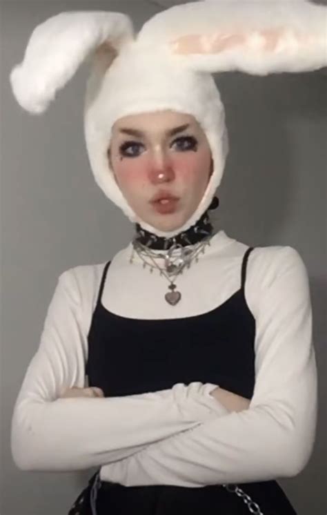Bunny Hat 😈 Bunny Hat Goth Aesthetic Alternative Makeup