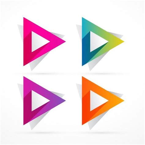 Colorful Triangle Logo