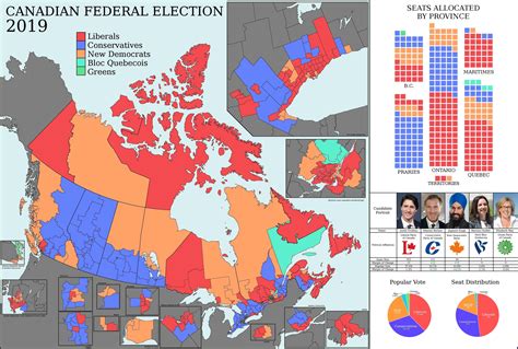 The election was conducted by the australian electoral commission (aec). Canadian Federal Election, 2019 : imaginarymaps