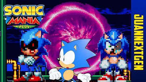 ¡sonic Vs Sonicexe Sonic Mania Mods Youtube