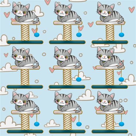 The two images together look the same, but there are 7 differences that make them not identical. Spot the difference for kids and adults: CATS - Puzzle ...