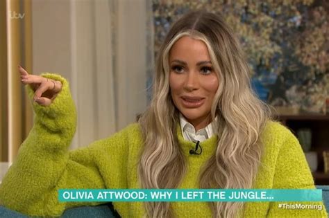 Olivia Attwood Makes Itv Im A Celebrity Admission As She Appears On