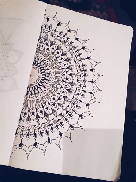 Mandala is more than an easy way to draw something pretty, it's a complex abstract painting design that is circular in shape. Half mandala | Mandala tattoo design, Half mandala tattoo ...