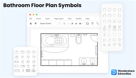 Bathroom Floor Plan Symbols Flooring Guide By Cinvex