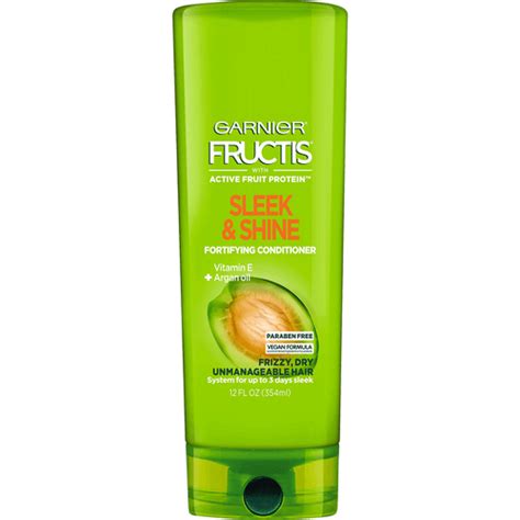Garnier Fructis Sleek And Shine Conditioner Frizzy Dry Unmanageable