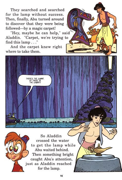 Read Online Disney S Junior Graphic Novel Aladdin Comic Issue Full