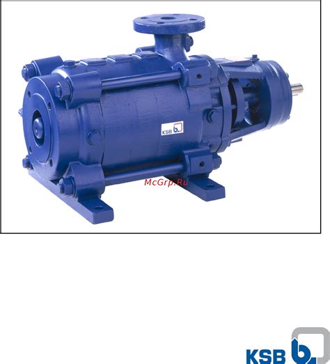 KSB Multitec MTC B 65/8A Технические данные онлайн