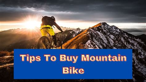 8 Tips To Buy Your First Mountain Bike The Usa Today