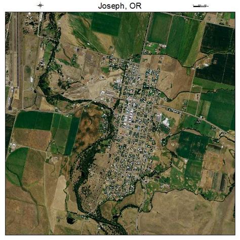 Aerial Photography Map Of Joseph Or Oregon