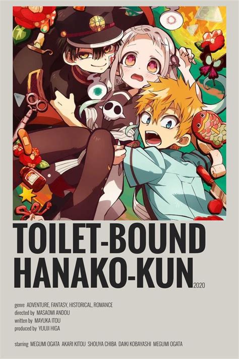 Toilet Bound Hanako Kun Minimalist Anime Poster M Anime Otaku Anime