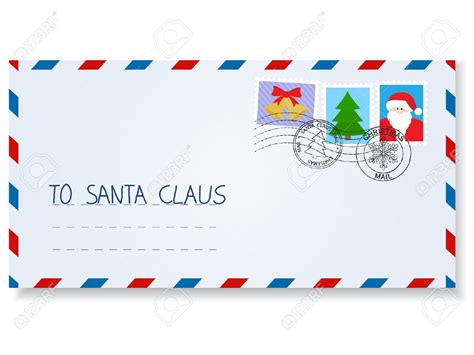Santa Letters Clipart Clipground